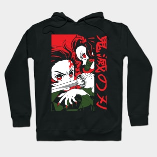 Tanjiro & Nezuko Demon Slayer Hoodie